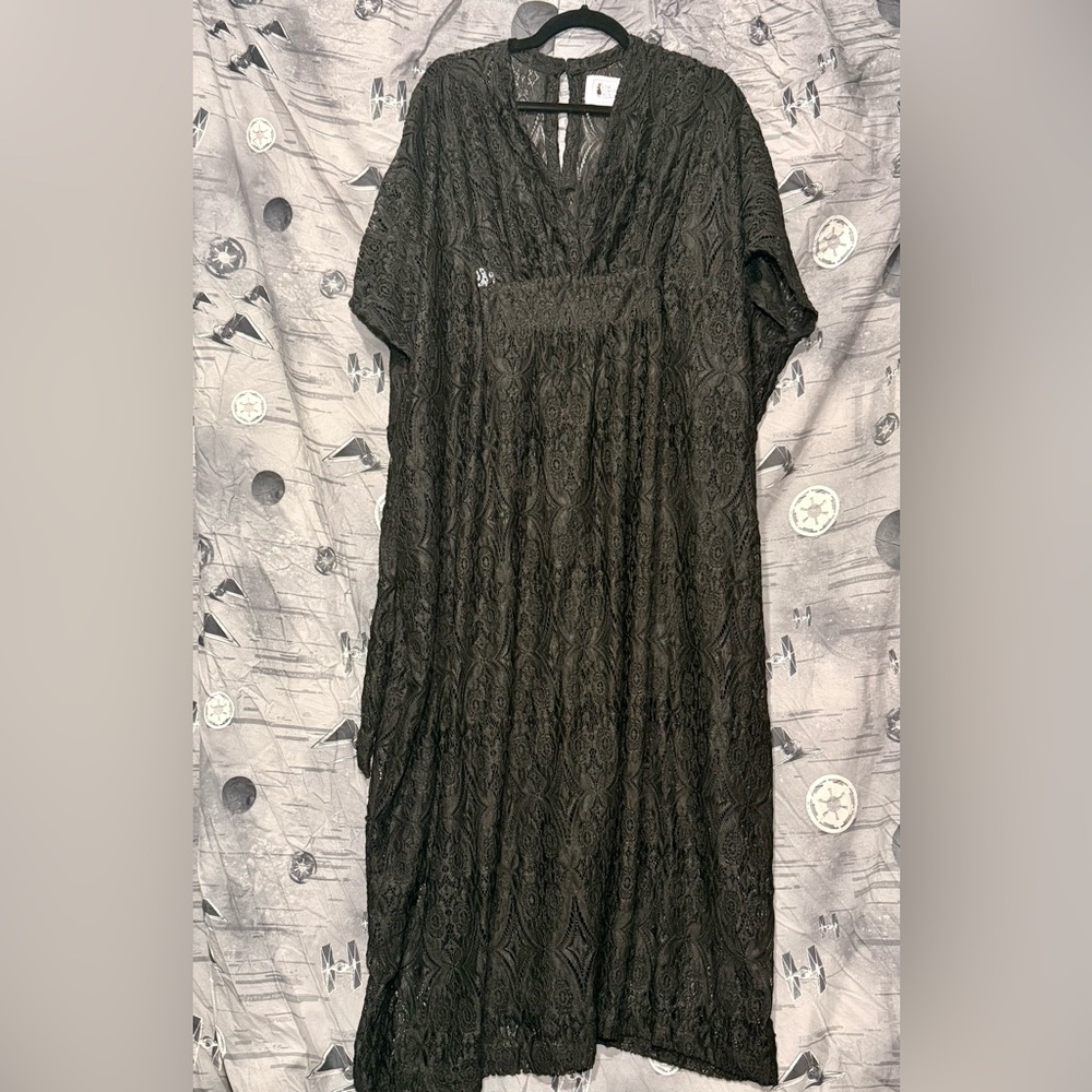 OBLING BOX SHOP LACE KAFTAN SZ S-L